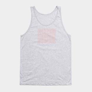 Herringbone - Living Coral Tank Top